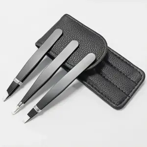 conjunto de pinças para sobrancelha