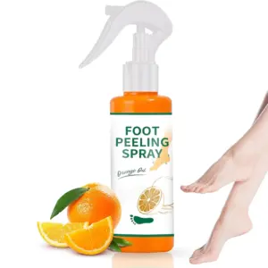spray esfoliante para pés