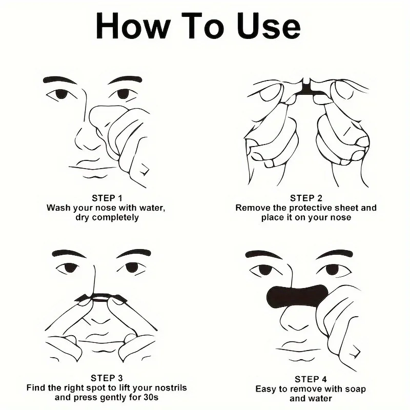 Tiras Nasais Anti-Ronco Simples 30 Unidades - Imagem 6