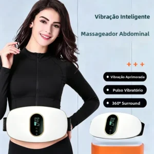 cinto de massagem abdominal inteligente