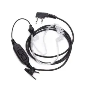 fone de ouvido com microfone para rádio baofeng