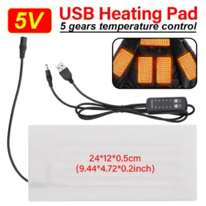 almofada aquecedora usb roupas