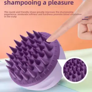 escova de massagem para couro cabeludo