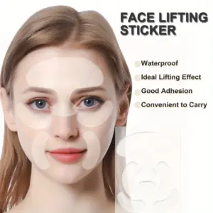 remendos faciais de silicone