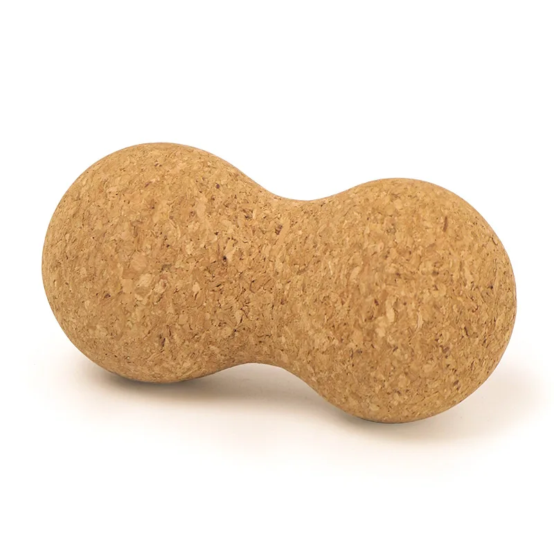 Bola de Massagem Amendoim Cortiça Rosa Vermelha - Imagem 5