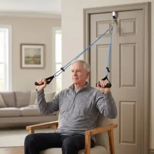 polia de ombro para exercícios