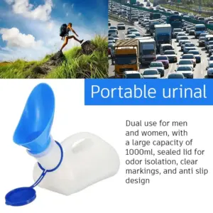 garrafa de urina portátil unissex