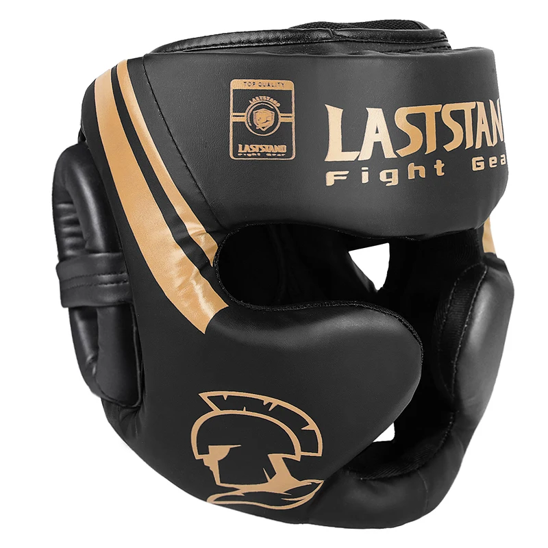 capacete boxe muay thai couro pu