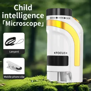 microscópio de bolso infantil