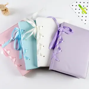 álbum de photocard a5 couro pu