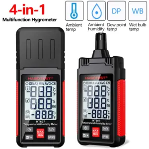 higrômetro digital medidor temperatura umidade