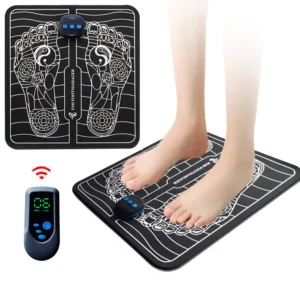 tapete massageador elétrico pés ems