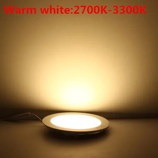 Painel LED Downlight Embutido 3W 4W 6W 9W 12W 15W 25W - Imagem 6