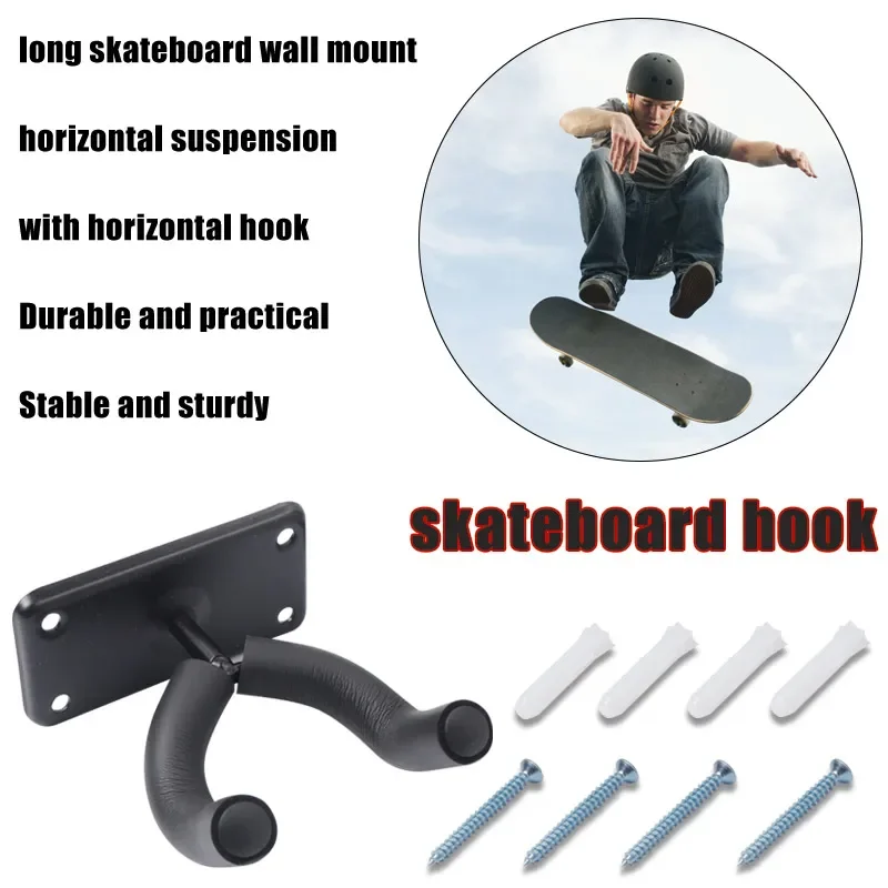 Suporte de Parede para Skate Deck e Longboard - Imagem 4