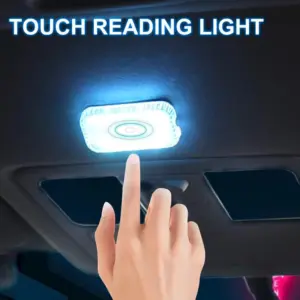 luz de toque led automotiva verde