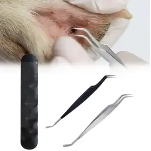 ferramenta remoção carrapatos cães