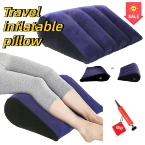 almofada inflável para viagem