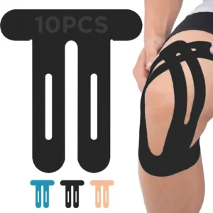fita cinesiológica pré-cortada para joelho
