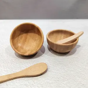 kit máscara facial diy bambu
