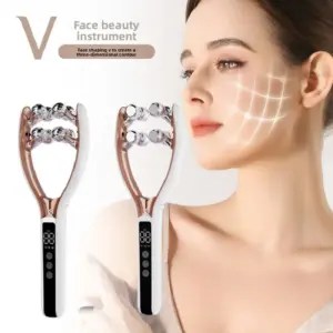 aparelho massageador facial rf ems
