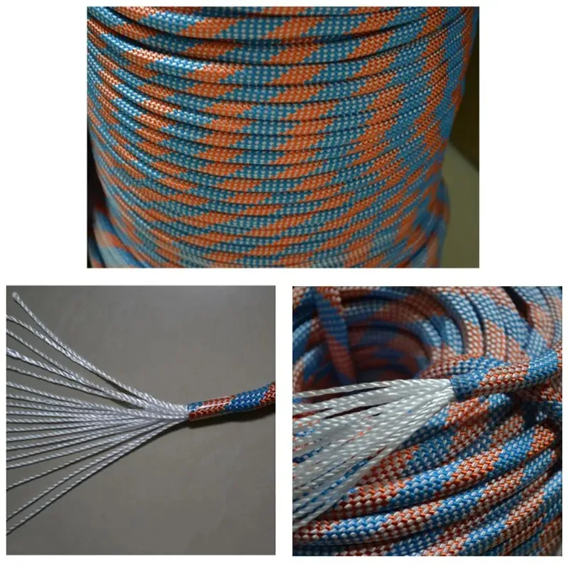 Corda de escalada 10mm para emergência - Imagem 2