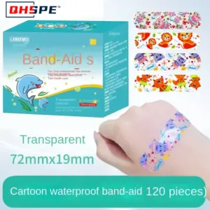 bandagem adesiva infantil desenho animado