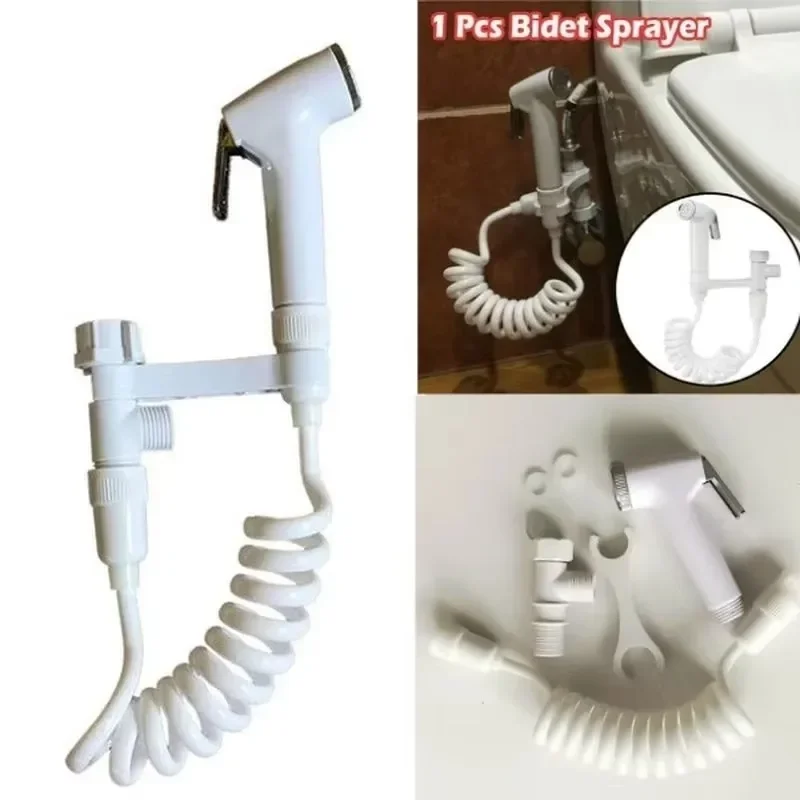 Pulverizador Portátil Higiênico ABS Cromado para Banheiro - Imagem 3