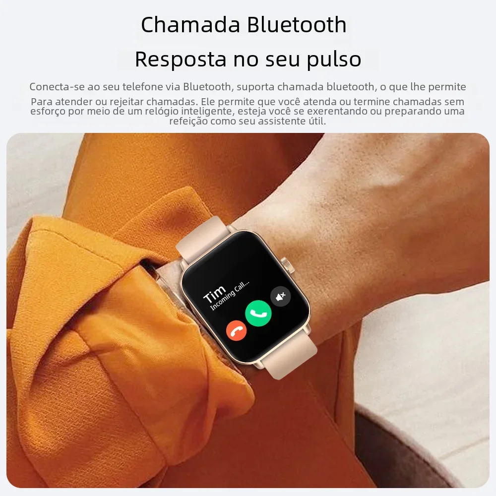 COLMI P81 Smartwatch Chamada de Voz Tela 1.9" Monitor de Saúde - Imagem 3
