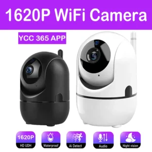 câmera ip wifi 1620p visão noturna