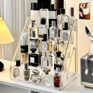 organizador acrílico para perfumes