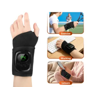 massageador de punho sem fio compressão de ar