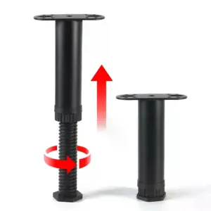 suporte telescópico ajustável para móveis
