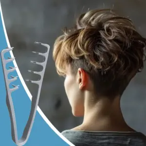 pente de cabelo de dente largo
