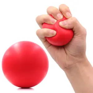 bola de espuma para fortalecimento de mãos