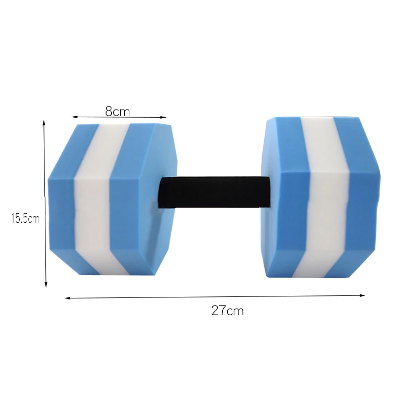 Haltere Flutuante Octogonal de EVA para Hidroginástica - Imagem 6