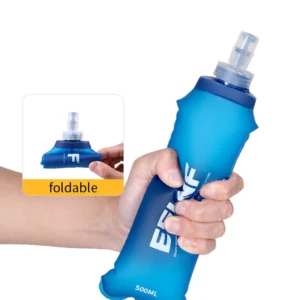 garrafa de água dobrável 500ml