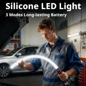 fita de luz led flexível de silicone