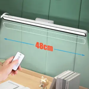 lâmpada de mesa magnética led recarregável