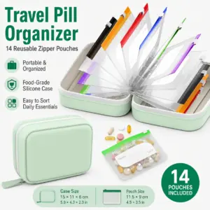 organizador de pílulas viagem