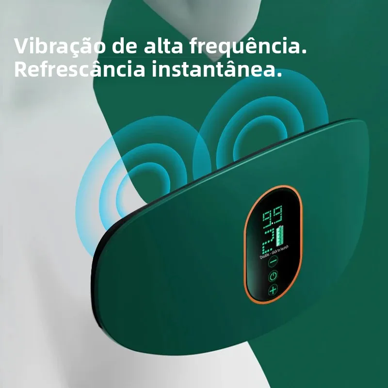 Cinto de Massagem Abdominal EMS Aquecimento e Vibração - Imagem 4