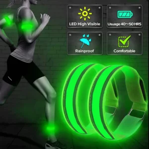 braçadeira led recarregável usb