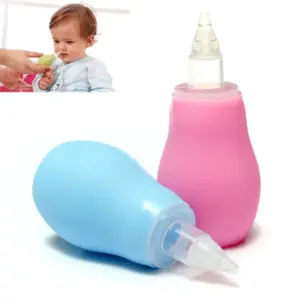 aspirador nasal de silicone para bebês