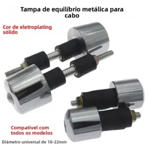 contrapeso sólido para guidão de motocicleta