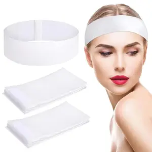 faixa de cabelo descartável para spa