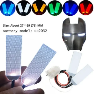 kit led olhos máscara cosplay