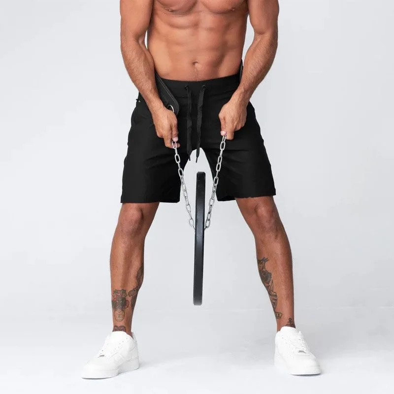 Cinto Levantamento Peso Neoprene Corrente Preto - Imagem 6