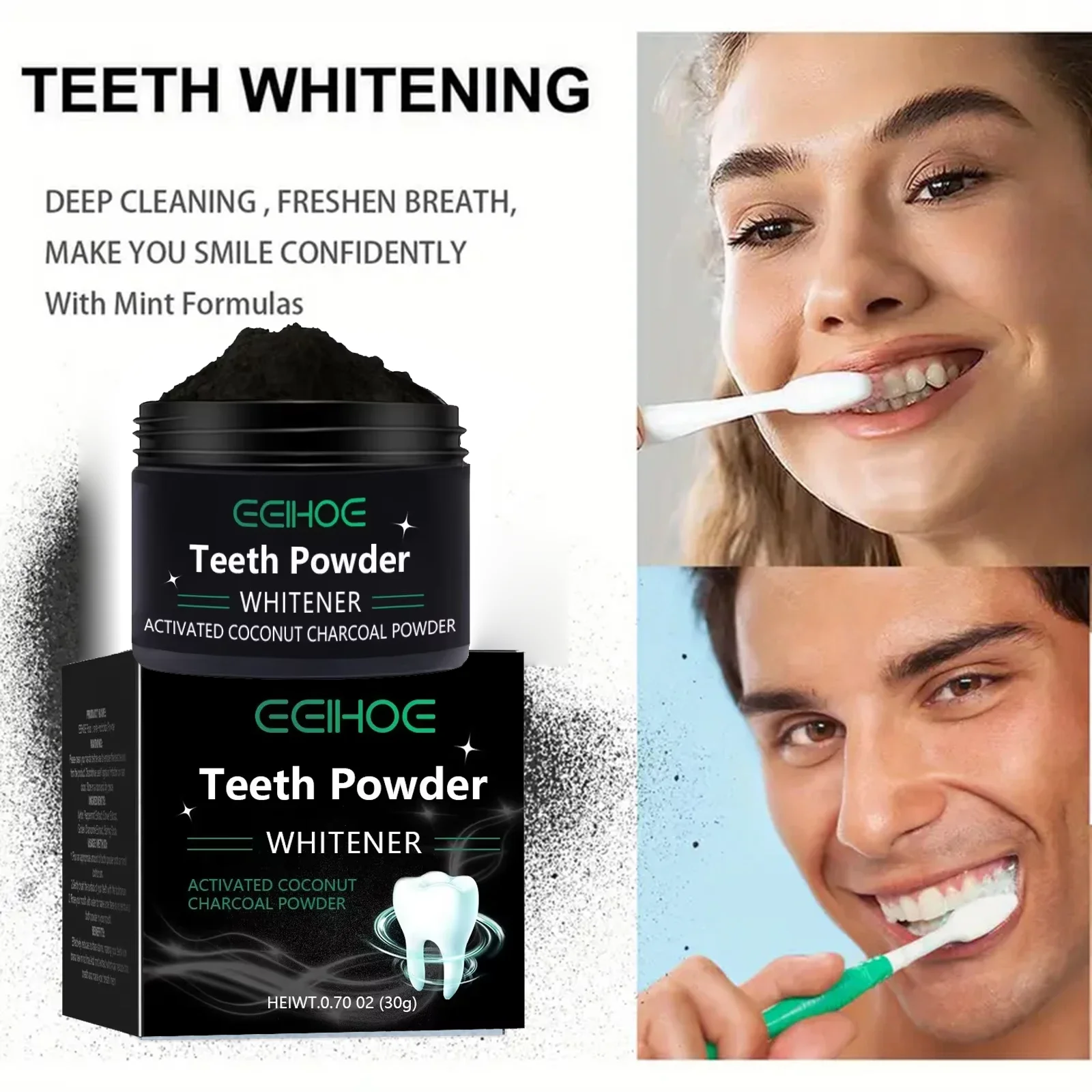 Pó de clareamento dental limpeza profunda - Imagem 3