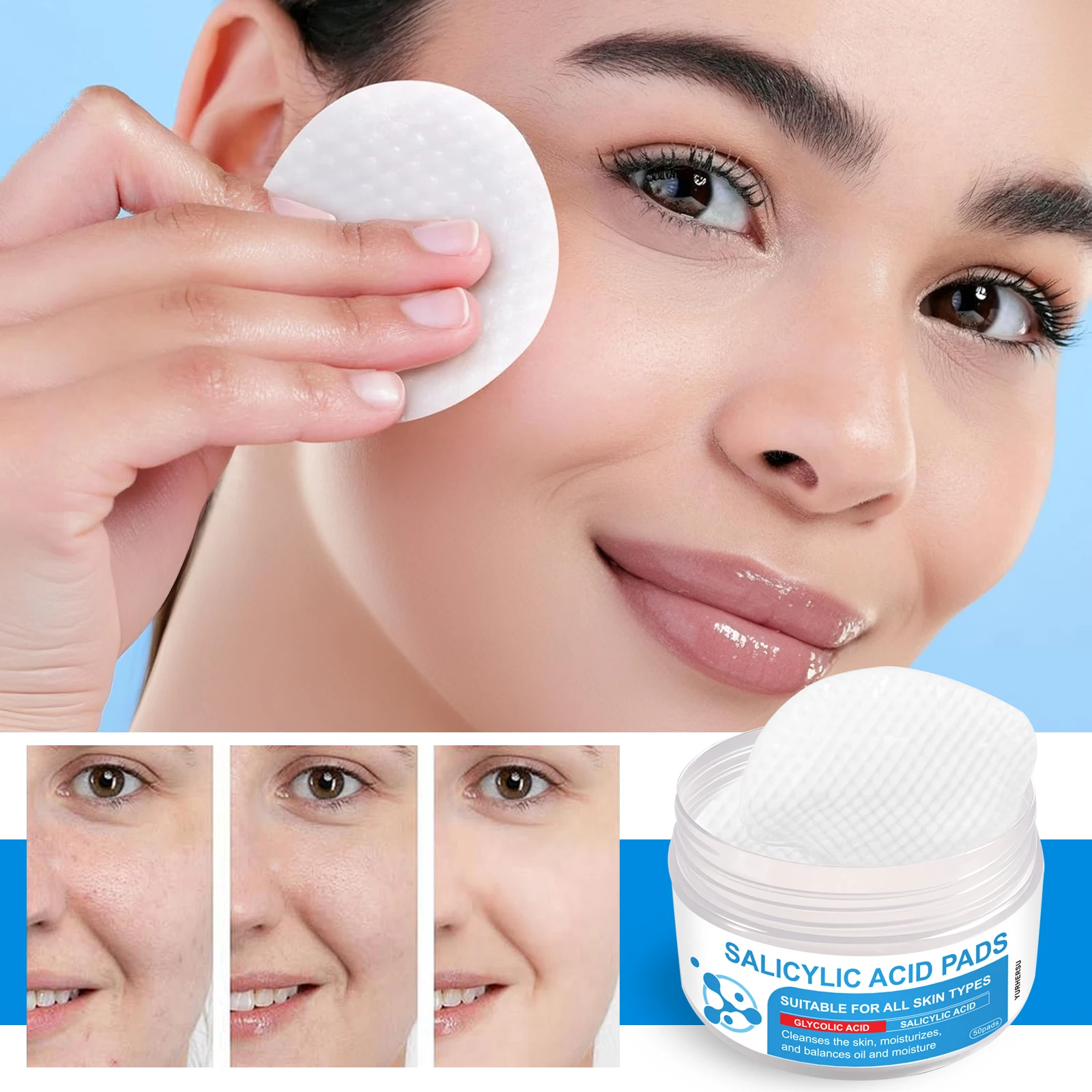 Almofada Tonificante Facial Dupla Ação AHA BHA - Imagem 2