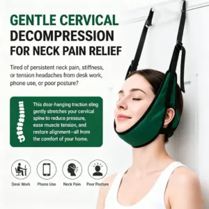 dispositivo de tração cervical para porta