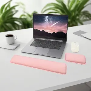 apoio de pulso ergonômico teclado mouse